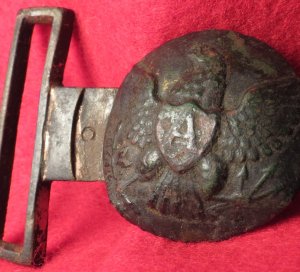 Militia Artillery Officer Two-Piece Buckle - Tongue Only - Priced Reduced